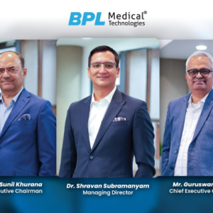 BPL Medical Technologies announces leadership changes