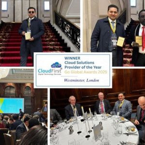 CloudFirst Technology Wins ‘Cloud Solutions Provider of the Year’ at Go Global Awards 2025
