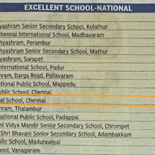 FIITJEE Global School Chennai Recognised as Excellent School at National Level at Times Education Icons 2025-26
