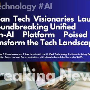 Indian Tech Visionaries Launch Groundbreaking Unified Tech-AI Platform Poised to Transform the Social Landscape.