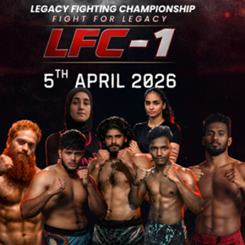 India’s Combat Sports Gets a Major Boost as Legacy Fighting Championship (LFC) Announces High-Scale MMA Event in Hyderabad