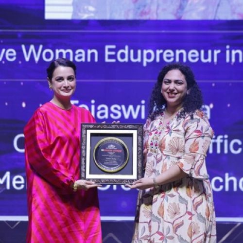 A Vision Honoured: Meridian Schools’ Ms Tejaswi Butta Crowned Young Innovative Women Edupreneur of the Year 2025