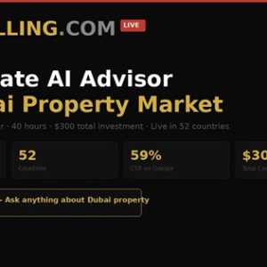 PanicSelling.com Launches Property Genie — AI Real Estate Advisor for Dubai That Knows Today’s Price Drops Before Your Broker Does.
