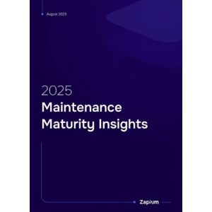 Zapium Releases 2025 Maintenance Maturity Insights