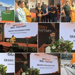 iNVERGY Opens India’s Largest BESS Giga Factory in Uttar Pradesh