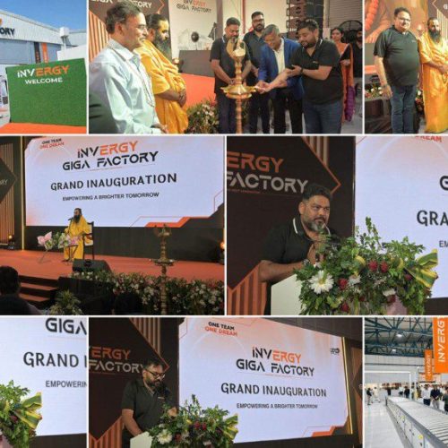 iNVERGY Opens India’s Largest BESS Giga Factory in Uttar Pradesh