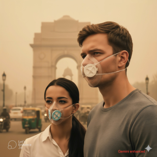 New Data for Delhi: Reusable Mask Cuts Toxic Diesel Soot by 71% in Real-World Commute Study